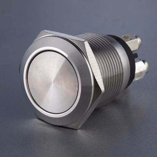 16mm LED Latching Momentary Normally Open Power Switch Push Button
