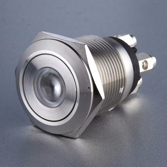 16mm LED Latching Momentary Normally Open Power Switch Push Button