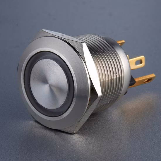 16mm LED Latching Momentary Normally Open Power Switch Push Button